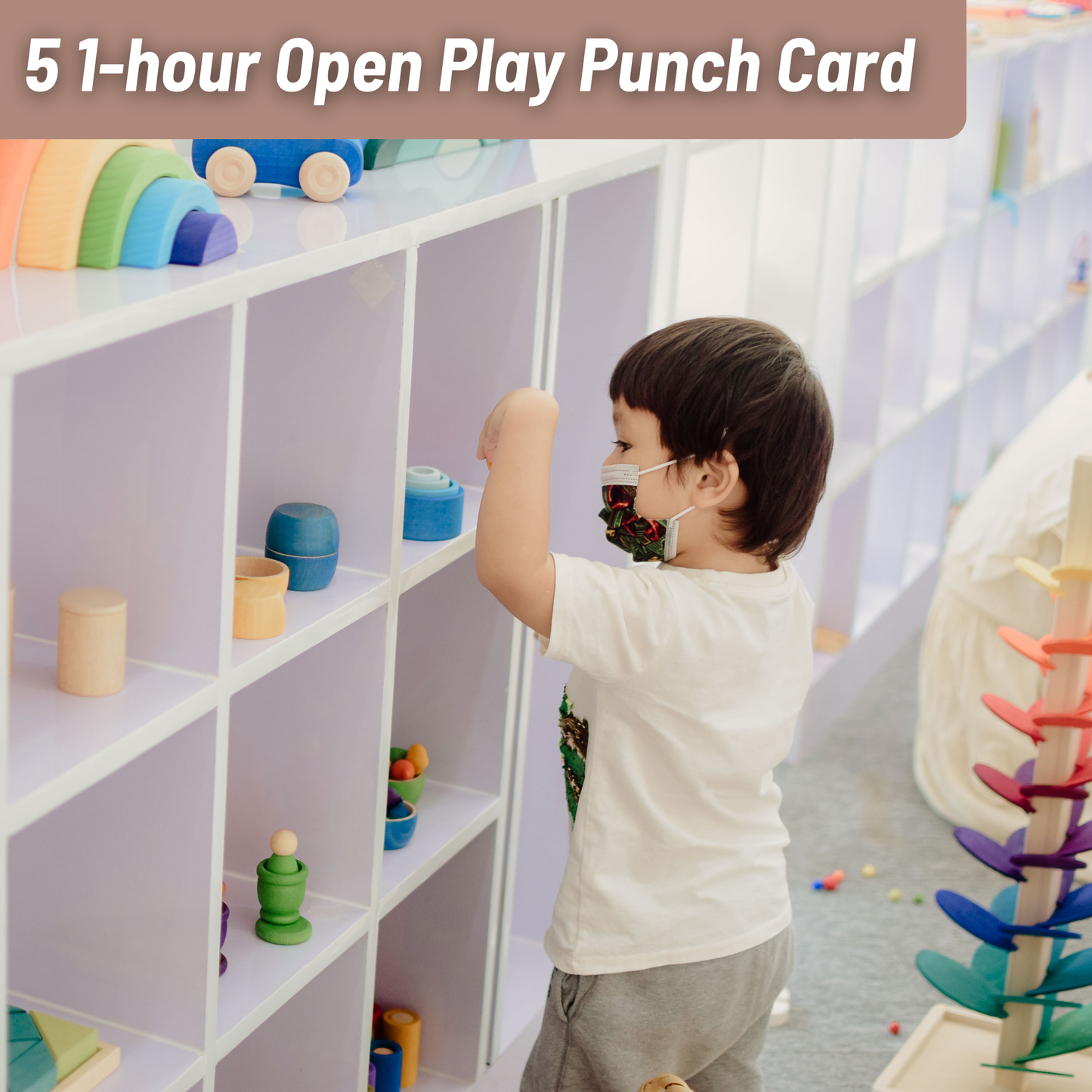 5 1-Hour Play Punch Card