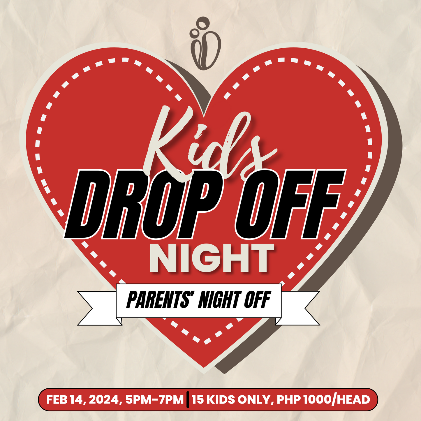 Kids Drop Off Night. Parents' Date Night. Kids Wood Play Cafe